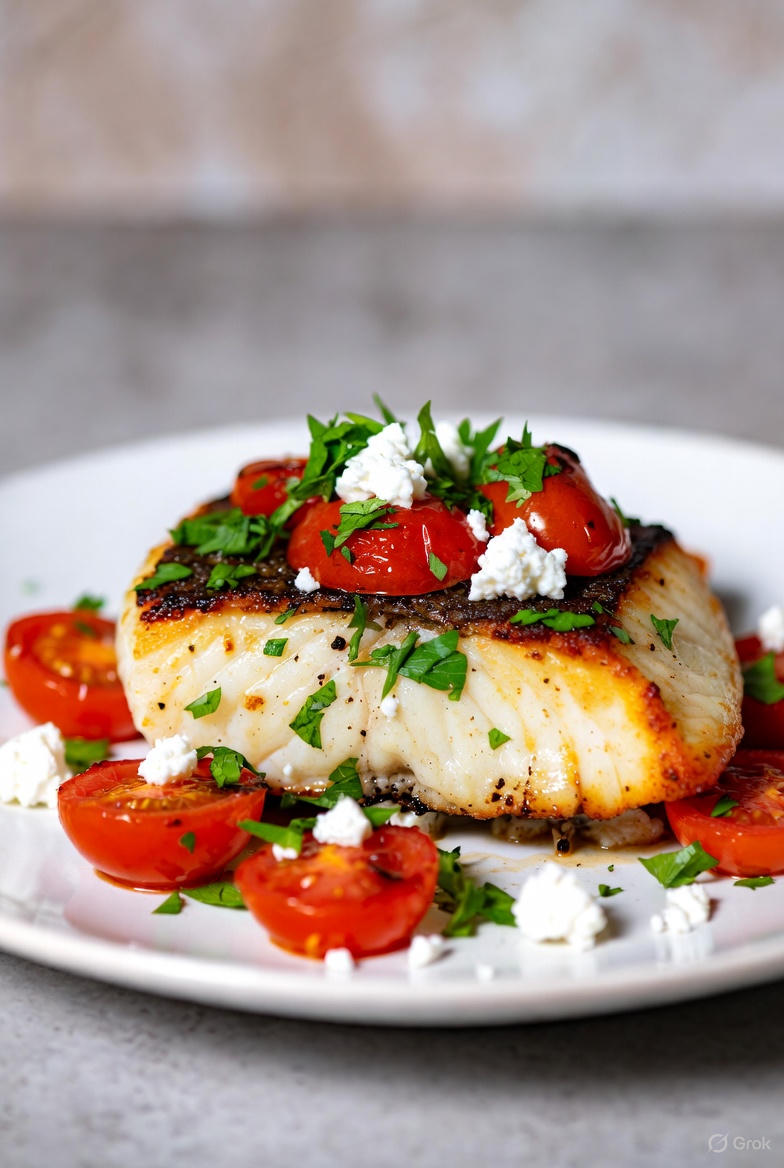 Recipe Spotlight: Mediterranean Baked Cod with Cherry Tomatoes and Feta | EasyHome Blog